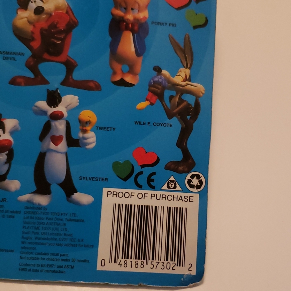 Vintage Daffy Duck Figure Sealed on Card - Picture 10 of 11
